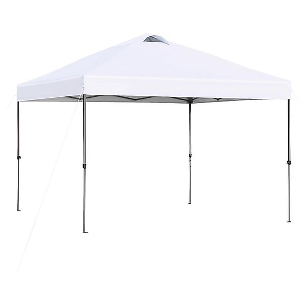 Outsunny Pop-Up-Pavillon weiß Stahl B/H/L: ca. 295x264x295 cm günstig online kaufen