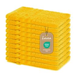 Lavea Handtuch Set Frottierserie Elena, Waschhandschuh günstig online kaufen