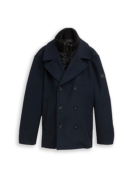 TOM TAILOR Parka 2 in 1 Jacke Woll-Design mit einer abnehmbaren Innen-Stepp günstig online kaufen