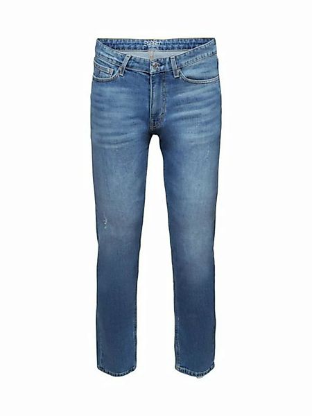 Esprit Loose-fit-Jeans Schmale Jeans mit mittlerer Bundhöhe günstig online kaufen