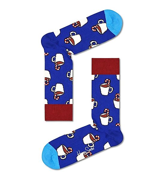 Happy Socks Socken "Candy Cane" Blau günstig online kaufen