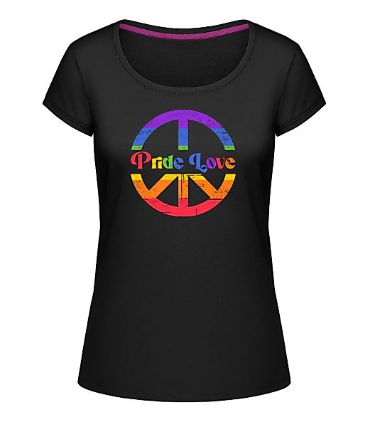 Pride Love · Frauen T-Shirt U-Ausschnitt günstig online kaufen