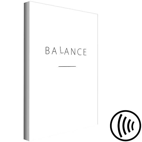 Wandbild Balance (1 Part) Vertical XXL günstig online kaufen