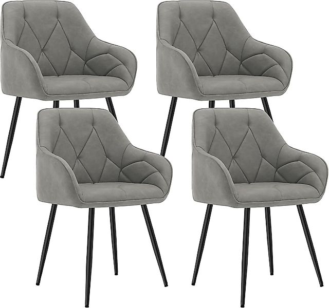 Woltu 4-Fußstuhl (Set, 4 St), Esszimmerstühle günstig online kaufen