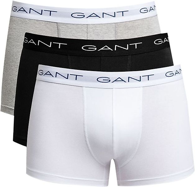 Gant Boxershorts 3er-Pack Trunk Multicolor - Größe M günstig online kaufen
