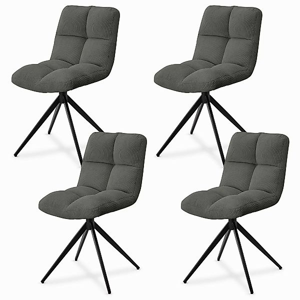 Juskys Esszimmerstuhl Dallas (4 St), 4er günstig online kaufen