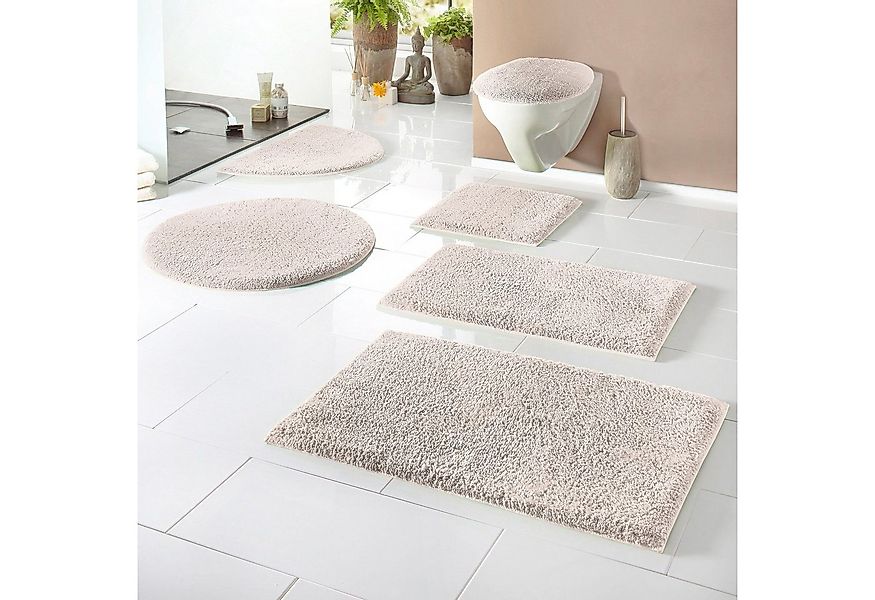 my home Badematte Maren, Badvorleger, Badezimmer Teppich, Höhe 15 mm, rutsc günstig online kaufen