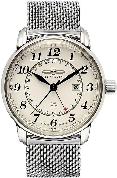 ZEPPELIN Quarzuhr LZ 127 Graf Zeppelin GMT 7642M-5, Armbanduhr, Herrenuhr, günstig online kaufen