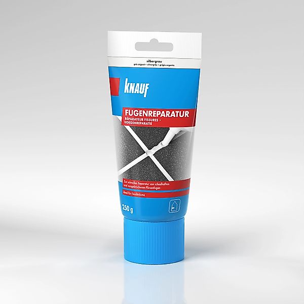 KNAUF Fugenmörtel Knauf Fugenreparatur silbergrau 250 g günstig online kaufen