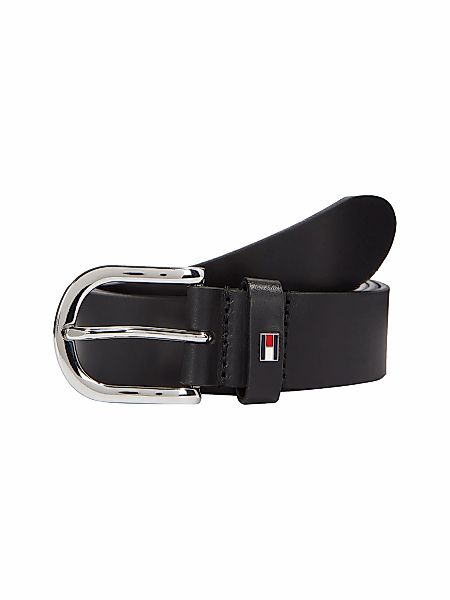 Tommy Hilfiger Ledergürtel mit dezenter Logo-Schlaufe günstig online kaufen
