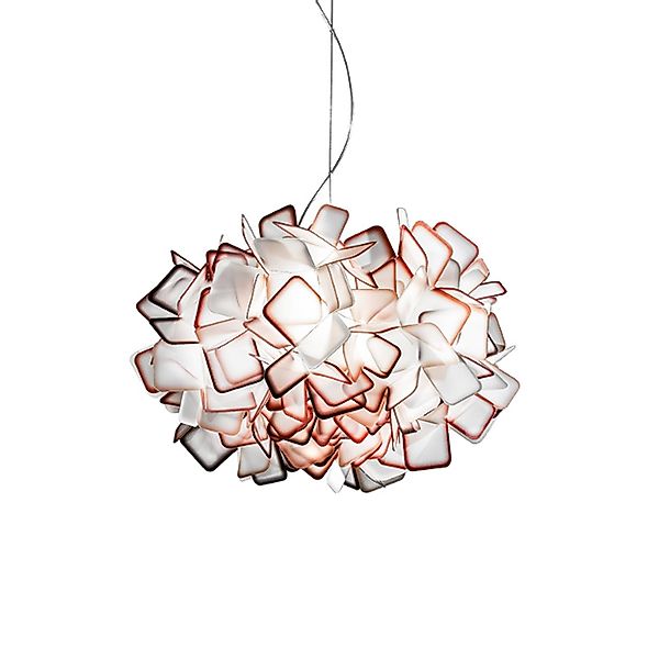 Slamp Clizia - Designer-Pendelleuchte, orange günstig online kaufen