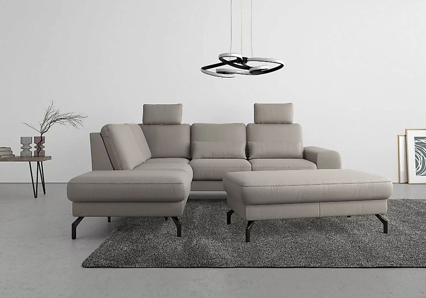 sit&more Ecksofa Cinturo L-Form, inklusive Sitztiefenverstellung und Federk günstig online kaufen