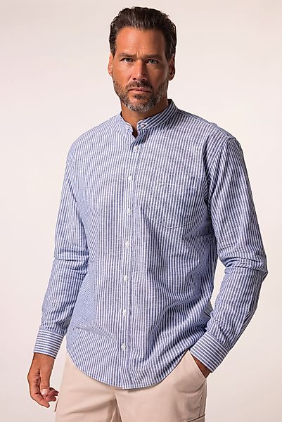JP1880 Businesshemd Hemd Langarm Leinenmix Streifen günstig online kaufen