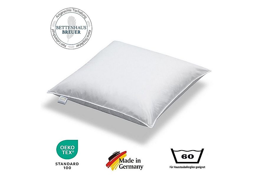 Bettenhaus Breuer Daunenkissen Kopfkissen 100% sibirische Daunen 720g extra günstig online kaufen