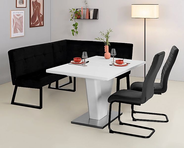 OTTO home Eckbank "Geranie, Sitz -und Rücken gepolstert, Knopfheftung" zwei günstig online kaufen