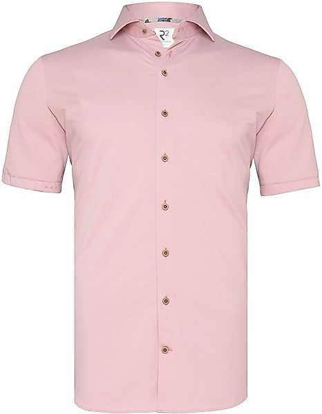 R2 Japanese Knitted Short Sleeve Hemd Rosa - Größe 3XL günstig online kaufen