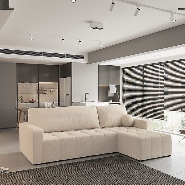 Masseno Ecksofa VOLIRA mit Schlaffunktion L-Form, günstig online kaufen