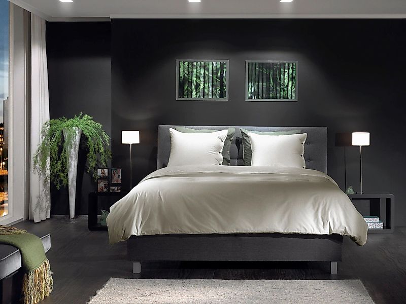 YELLOW Bettwäsche "Percale" 2 tlg. Uni Design, 100% Baumwolle ab 135x200 cm günstig online kaufen