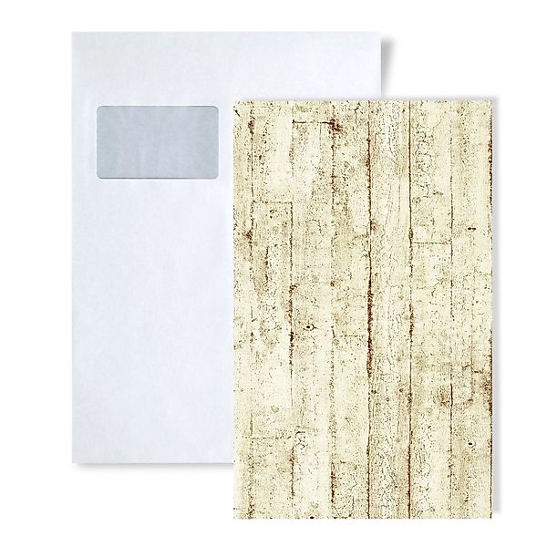 EDEM 1 MUSTERSTÜCK BRAVO S-81108BR07 DIN A4 MUSTER der Holzoptik Vliestapet günstig online kaufen