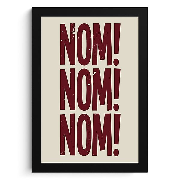 MuchoWow Poster Rot - Weinlese - günstig online kaufen