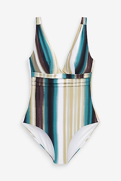 Next Badeanzug Bauchformender Badeanzug mit tiefem günstig online kaufen