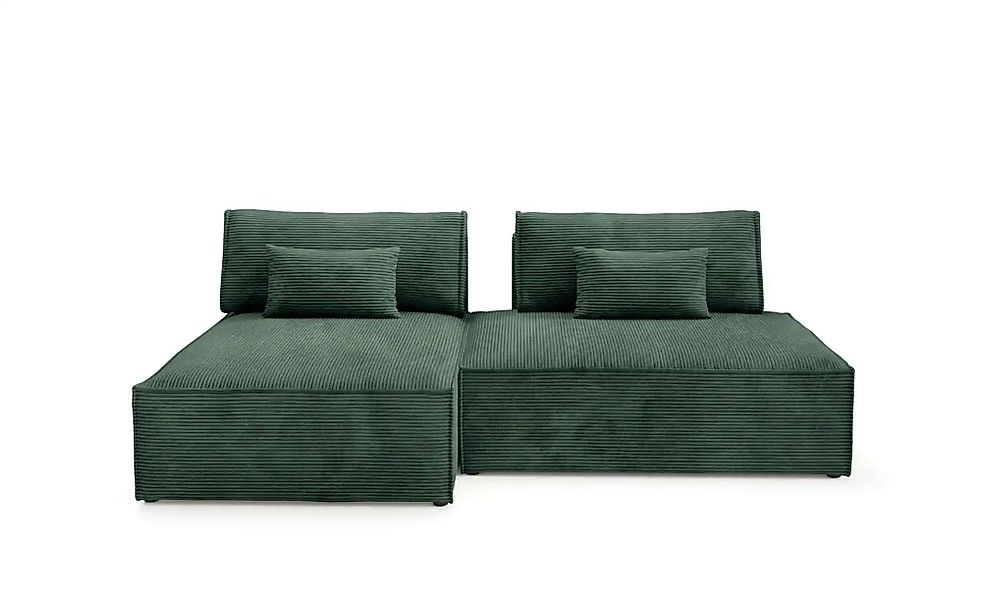 Ecksofa modular Lucca ¦ grün ¦ Maße (cm): B: 236 H: 82 Polstermöbel > Sofas günstig online kaufen