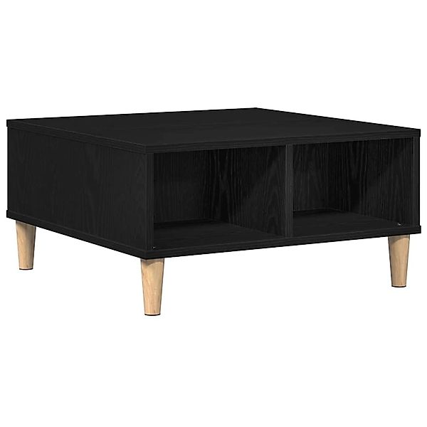 vidaXL Couchtisch Schwarz Eichen-Optik 60 x 60 x 30 cm Holzwerkstoff 862586 günstig online kaufen