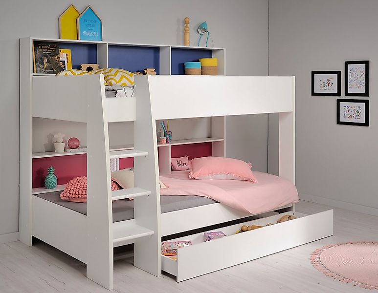 Faizee Möbel Etagenbett Etagenbett Tam Tam 11 Parisot + Bettschubkasten+ 2 günstig online kaufen