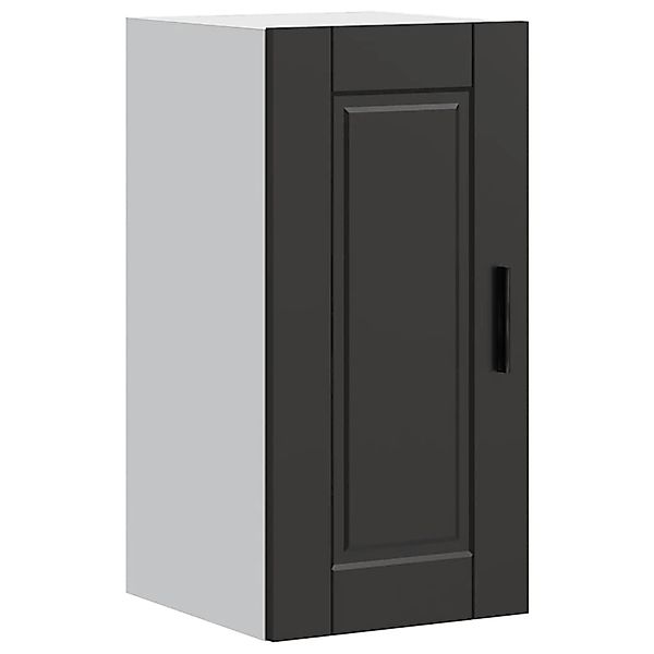 vidaXL Küchen-Hängeschrank Porto Schwarz Holzwerkstoff 854018 günstig online kaufen