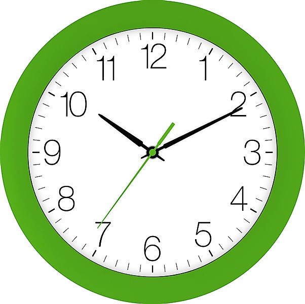 EUROTIME Funkwanduhr EUROTIME Funkwanduhr besticht durch ihr zeitloses, sch günstig online kaufen