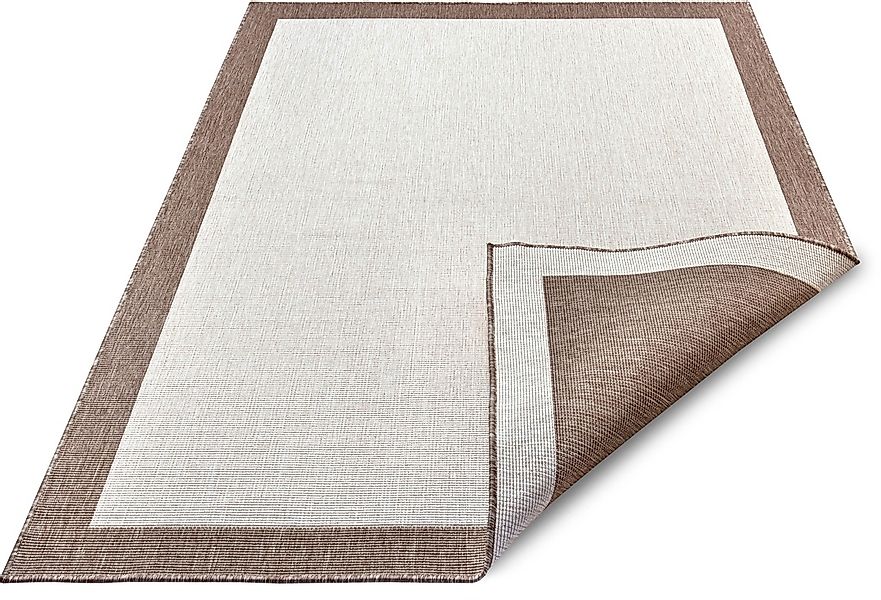 NORTHRUGS Teppich »Panama Wendeteppich«, rechteckig, 5 mm Höhe, In-& Outdoo günstig online kaufen