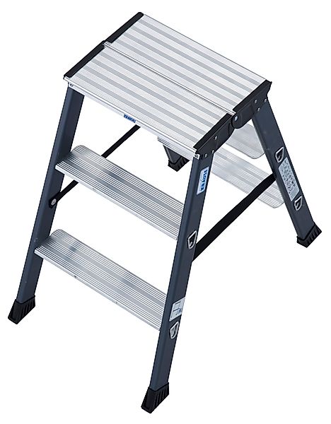 KRAUSE Doppelleiter SePro D, Alu eloxiert, günstig online kaufen