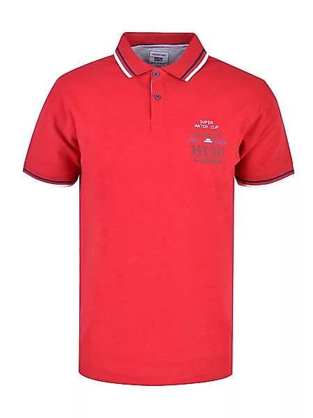 MILANO ITALY Herren Poloshirt, rot günstig online kaufen