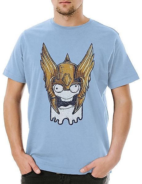 Urban Backwoods Print-Shirt Urban Backwoods Ghost Helmet Herren T-Shirt Hel günstig online kaufen