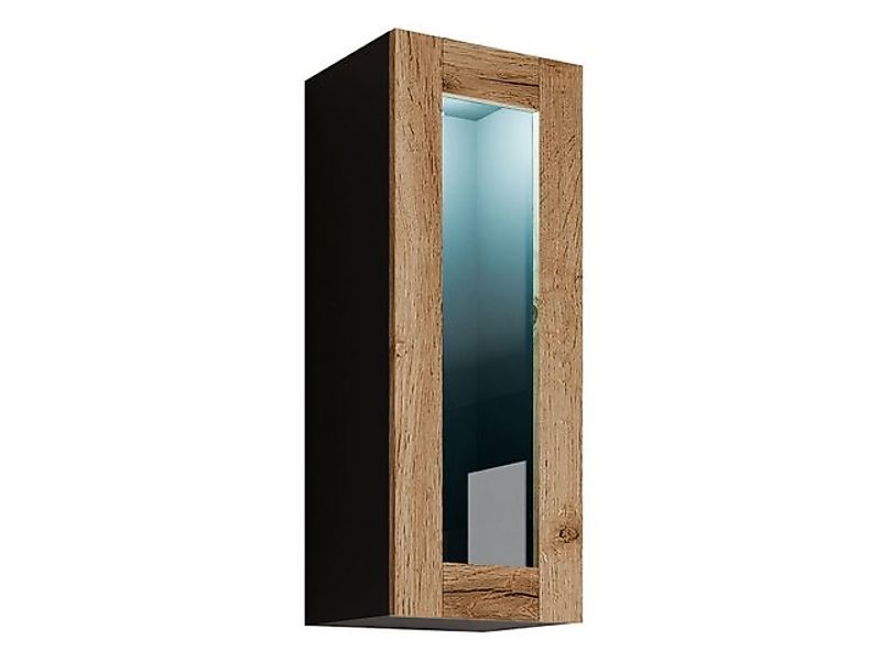 MIRJAN24 Vitrine 90 Vigo Glas (mit Drehtür) Beleuchtung als Option günstig online kaufen