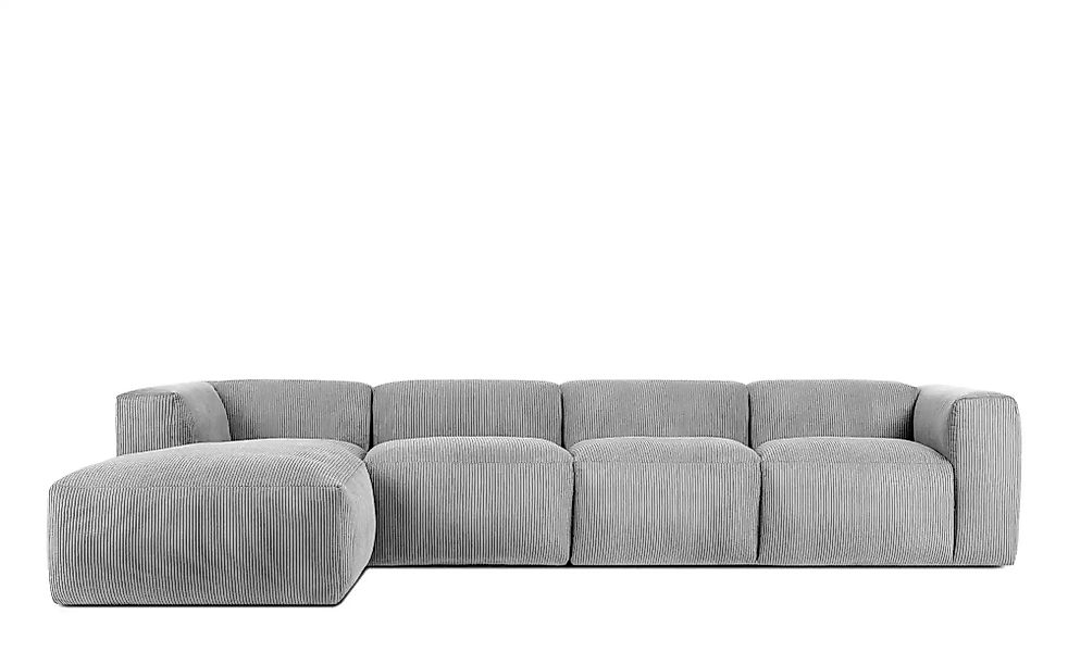 KONSIMO Ecksofa  Buffo ¦ grau ¦ Maße (cm): B: 365 H: 73 Polstermöbel > Sofa günstig online kaufen