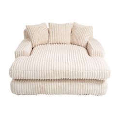 LVHOM Polsterliege 155x125x63cm Schlafsofa mit 3 günstig online kaufen