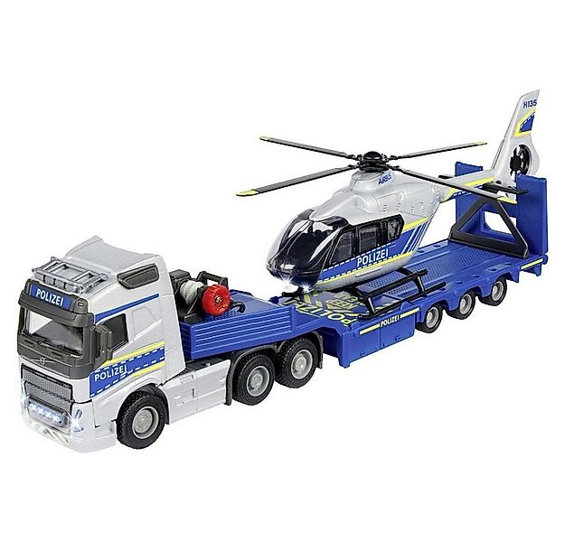 majORETTE Spielzeug-Landmaschine Volvo Truck + Airbus H135/H145 Police Heli günstig online kaufen