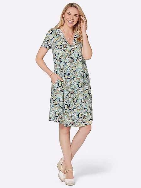 Witt Etuikleid Druck-Kleid Kurzarm günstig online kaufen