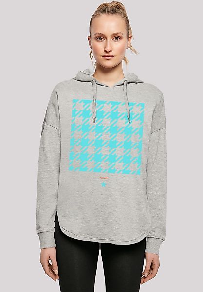 F4NT4STIC Kapuzenpullover "Hahnentritt Karo blau", Print günstig online kaufen