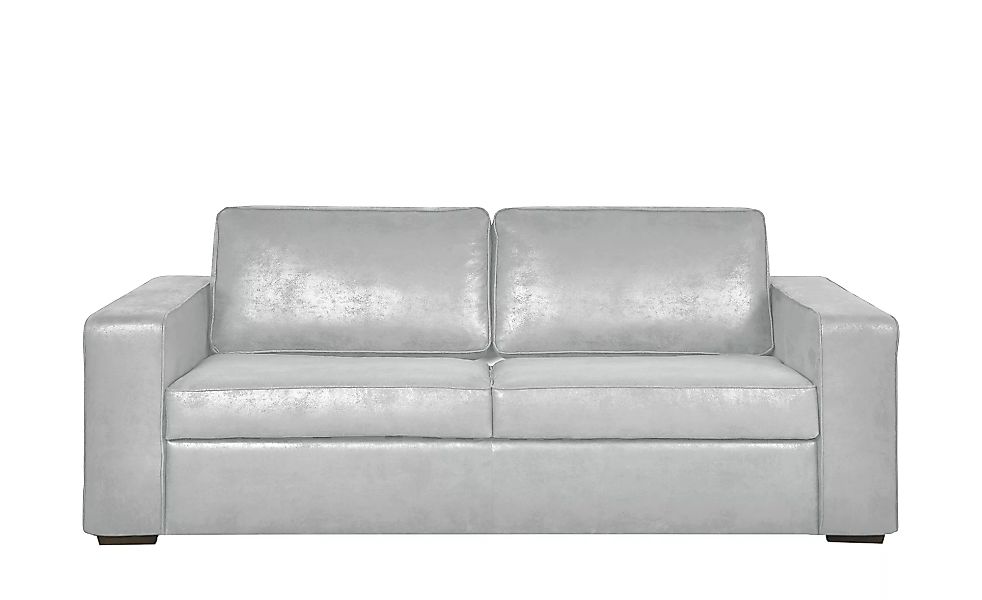 Schlafsofa - weiß - 206 cm - 88 cm - 95 cm - Polstermöbel > Sofas > 3-Sitze günstig online kaufen