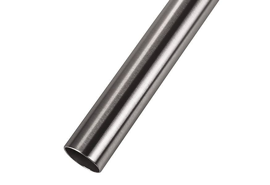 SO-TECH® Garderobenstange Schrankstange Ø 25 mm rund Edelstahl gebürstet, S günstig online kaufen