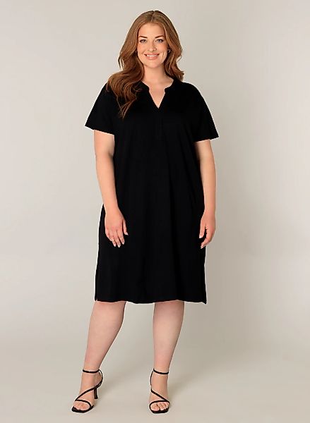 Base Level Curvy Sommerkleid, mit Bindegürtel günstig online kaufen