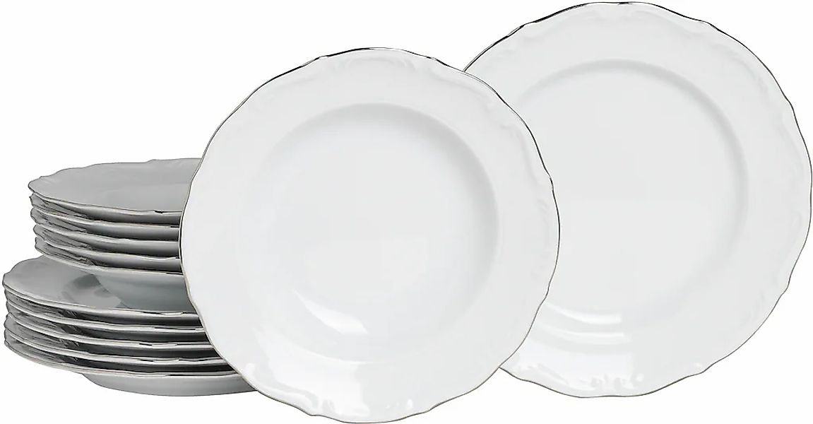 CreaTable Tafelservice "Maria Theresia, Tafel-Service 12-tlg" Traditionelle günstig online kaufen