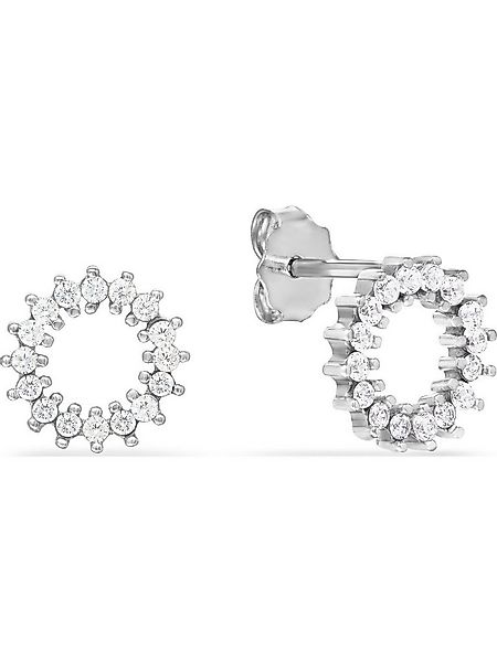FAVS Paar Ohrstecker FAVS Damen-Ohrstecker 925er Silber 32 Zirkonia günstig online kaufen