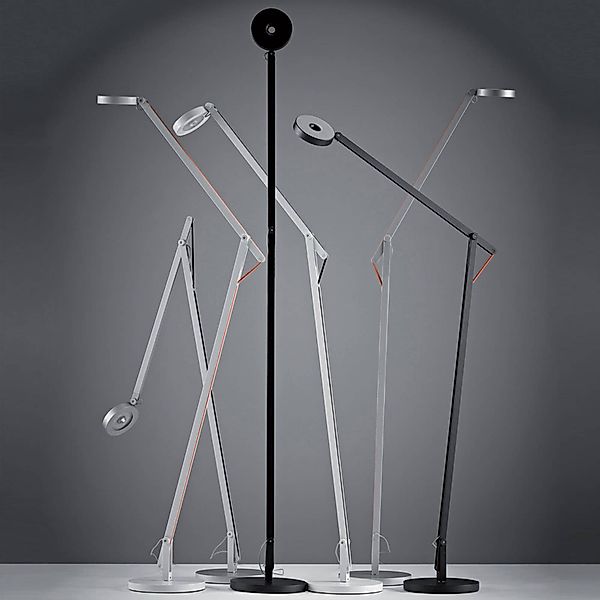Rotaliana String F1 DTW Stehlampe weiß, orange günstig online kaufen