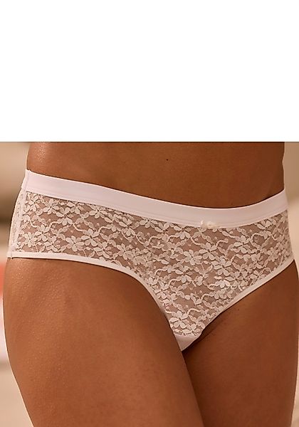 Vivance Stringpanty "Julia" aus zarter Spitze in blumiger Optik mit hübsche günstig online kaufen