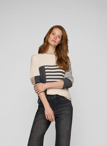 Rabe Strickpullover im Colorblocking-Look günstig online kaufen