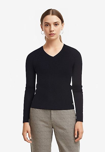 BOSS ORANGE Strickpullover Fardella Premium Damenmode mit Ajouré-Details günstig online kaufen