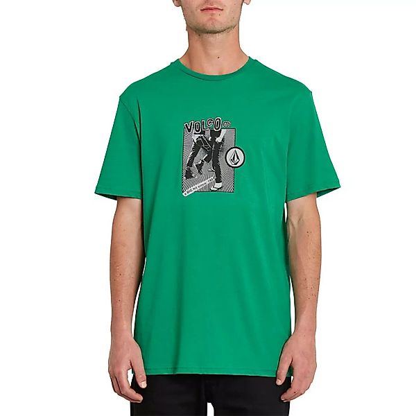 Volcom Hittin Basic Kurzärmeliges T-shirt XS Synergy Green günstig online kaufen